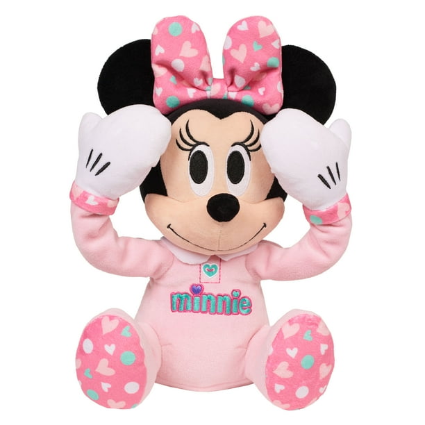 Disney Baby Peek A Boo Plush Minnie Mouse Walmart Com Walmart Com