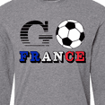 thumbnail image 4 of Inktastic Go, France- Soccer, Football Long Sleeve T-Shirt, 4 of 5