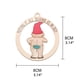 thumbnail image 3 of Colgantes De Madera De Navidad Árbol De Navidad Creativo Adornos Colgantes Decoraciones Para La Decoración Del Hogar 5 Uds sonducket HA039370-02, 3 of 6