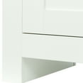 thumbnail image 5 of Kitchen Sideboard Cupboard, White High Gloss Dining Room Buffet Storage Cabinet Hallway Living Room TV Stand Unit Display Cabinet with Drawer and 2 Doors, 5 of 9