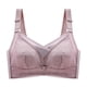 thumbnail image 1 of Gibobby Brasier deportivo mujer Ropa interior para mujer, sujetador ajustable de realce, pecho antiflacidez de talla grande, ropa interior de realce de copa completa(Morado,34E), 1 of 4