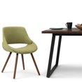 thumbnail image 3 of Simpli Home Malden Solid Wood Dining Chair, Acid Green (Set of 1), 3 of 14