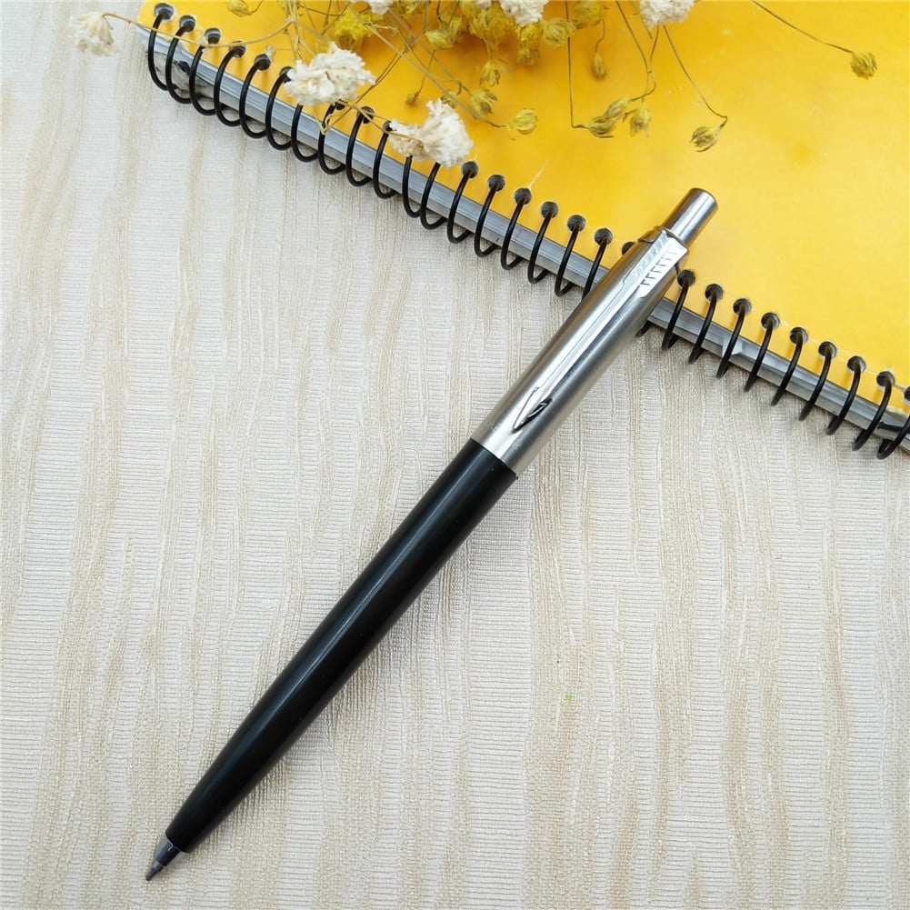 Metal Ballpoint Pen Press Style Pens Automatic Ball Pen
