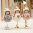 thumbnail image 3 of GOOHOCHY 1 UNID Creativo Navidad Peluche Elk Antller Angel Muñeca Muñeca Colgante Decoración Colgante, 3 of 8