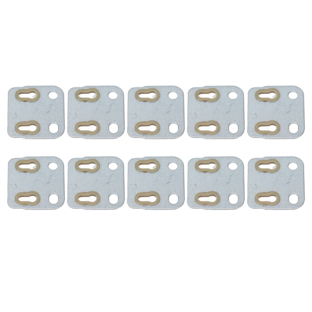 Valve Push Rod Guide Plate, Highly Matched Pushes Rods Guides Plates Iron + Plastic Reliable For 154F Diesel Engine