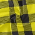 thumbnail image 2 of Coolnut 60" Buffalo Plaid Outdoor Round Tablecloth, Waterproof Spillproof Polyester Fabric Table Cover with Zipper Umbrella Hole for Patio Garden Dining Party, 2 of 7