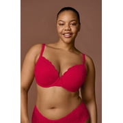 Joyspun Women's Lace Push Up Bra, Sizes 34A-40D