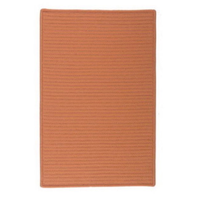 Colonial Mills Tapis H073R048X072S Simply Home Uni - Rouille 4 Pi. x 6 Pi. Tapis Tressé
