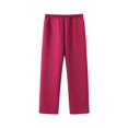 thumbnail image 4 of Blmnix Womens Pajama Pants Fleece Pajamas Sleep Pants Plus Size Pjs Full Pink Wide-Leg Valentines Day Pjs Women,XL, 4 of 5