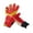 Red 5, variant on sunsanly 1 Pair Goalie Gloves Non-slip Sweat Absorption High Elasticity Children Soccer Goalkeeper Gloves Sports Protective Gear