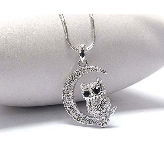 Crystal Owl Necklace