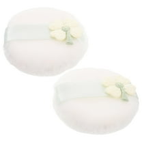 PBPBOX 2Set Dry Powder Puff Plush for Loose Powder Application on Face Women