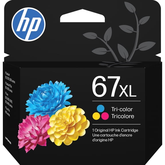 HP 67XL Tri-color Original Ink Cartridge
