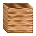 thumbnail image 1 of FASÄDE Dunes Decorative Vinyl 2ft x 2ft Lay in Ceiling Panel in Polished Copper(5 Pack), 1 of 5