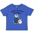 thumbnail image 3 of Inktastic Happy Birthday, Grandpa Cute Penguins Boys or Girls Toddler T-Shirt, 3 of 5