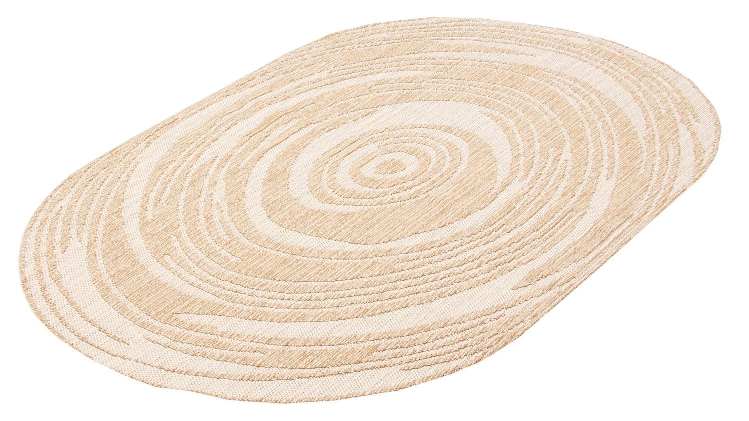 ECARPET Jute Style Area Rug for Bedroom, Living Room, Dining Room Merry Collection