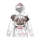 thumbnail image 2 of Sudadera con capucha con estampado 3D de Pug y animales para hombre, sudadera con capucha con estampado de perro, sudadera informal de manga larga a la moda para la calle, 2 of 4