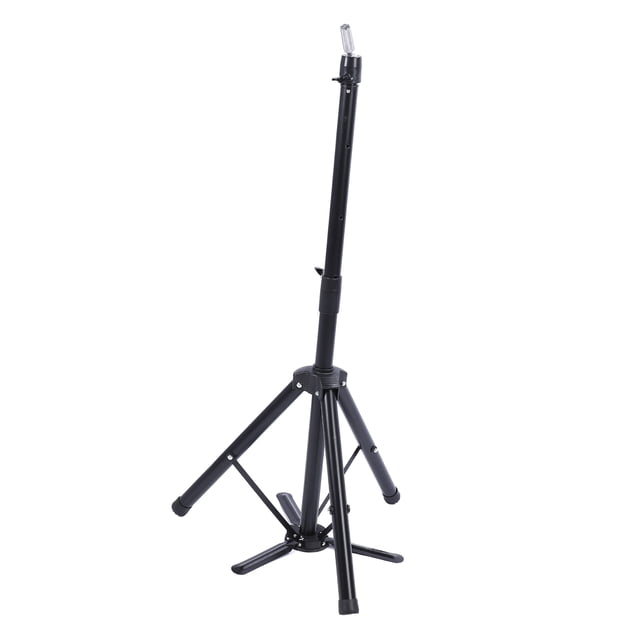 Capacitación De Peluquería Maniquí Ajustable Manikin Head Tripod Soport, Soporte De Exhibición De Diseño De Cabello Duradero Material De Hierro De Aluminio, Antidliputado,