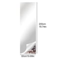 thumbnail image 2 of Self Adhesive Mirror Sheetnon Glass Flexible Mirror Roll For Home Wall Decoration/50cm X 200cm, 2 of 5