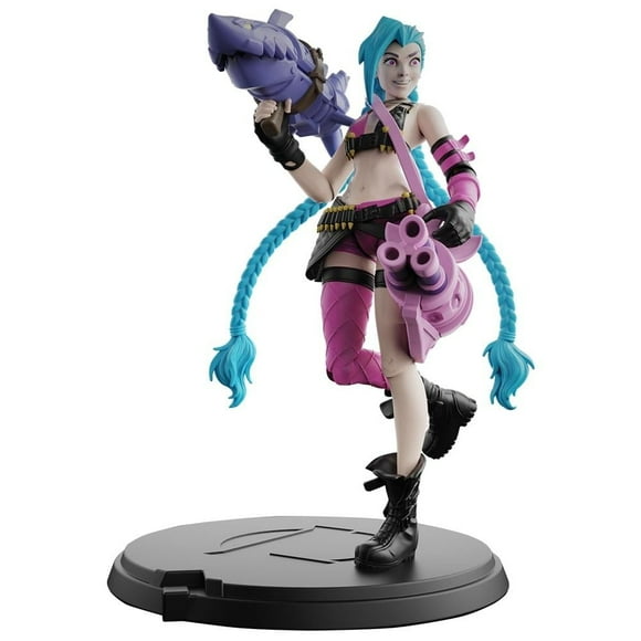 Figura Spin Master League of Legends Jinx 4 Pulgadas
