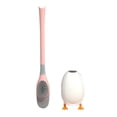 thumbnail image 1 of Brosse de Toilette à Tête Incurvée à Angle Réglable TPR Brosse de Salle de Bain à Économie de Main-D'œuvre pour Hôtel, 1 of 10