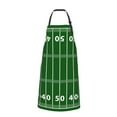 thumbnail image 2 of Lsque American Football Field1 Waterproof Apron Chef Aprons for Men Heavy Duty Chemical Work Apron Extra Long Grilling Aprons with Adjustable Bib Apron, 2 of 9
