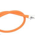 thumbnail image 4 of Collar de perro LED recargable por USB - Collar de seguridad para mascotas brillante Luces de collar de perro con luz cortable de silicona para caminar de noche con perros (naranja) brillar Electrónica, 4 of 5