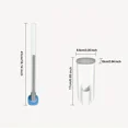 thumbnail image 6 of Disposable Toilet Brush Set with Storage Caddy and 16 Refill Heads Toilet Bowl Cleaning Kit with Holder Bathroom Accessories Set, 6 of 6