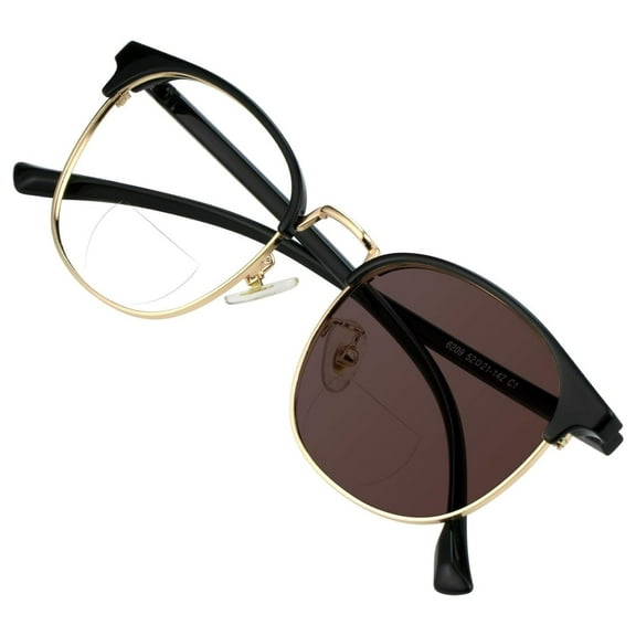 YIDOADFEAP Bifocal Reading Glasses Blue Light Blocking for Men and Women - Stylish Oval Computer Readers