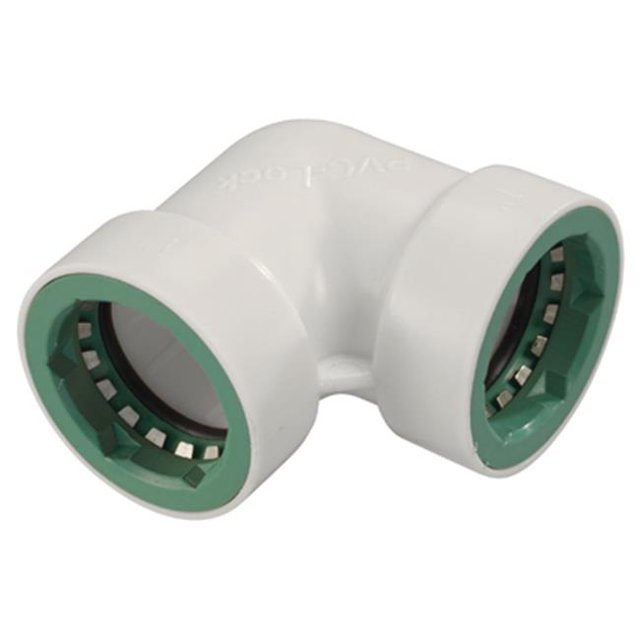Orbit Underground 35673 1 in. PVC Lock x 1 in. PVC Lock Elbow