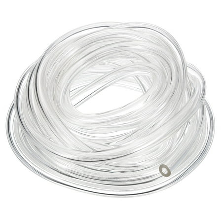 Tubing, 4mm ID x 7mm OD - 13 Feet Long Clear Vinyl Water Pipe, Lightweight Plastic Flexible