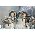 thumbnail image 2 of 3PCS Bath Rug Set Fashionable Christmas Print Washable Toilet Rug Toilet Lid Cover for Bathroom, 2 of 4