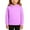Purple, variant on UACY Oversized Hoodies for Girls Fall Fashion Versatile Plain Hooded Sweatshirt Casual Comfy Long Sleeve Pullover (Grey, 5-6 Years)