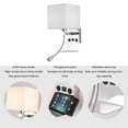 thumbnail image 3 of Lámpara De Pared De Lectura Para Cabecera, Lámpara De Pared Con Brazo Oscilante De Lectura Led, Lámpara De Pared De Salón, Apliques De Pared Para El Hogar Y El Hotel Methold HA021146-00, 3 of 5