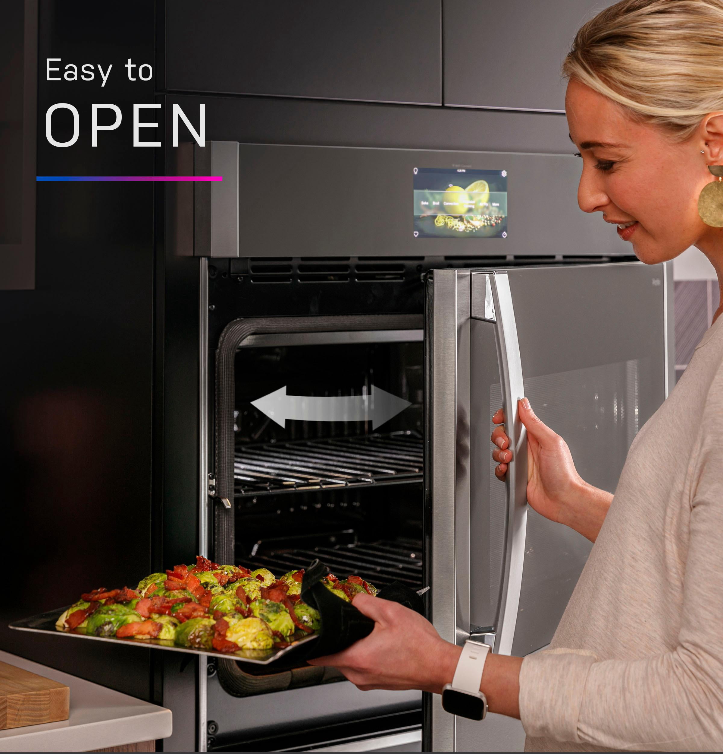 GE PTS700RSNSS 30 Inch Built-In Single Wall Oven