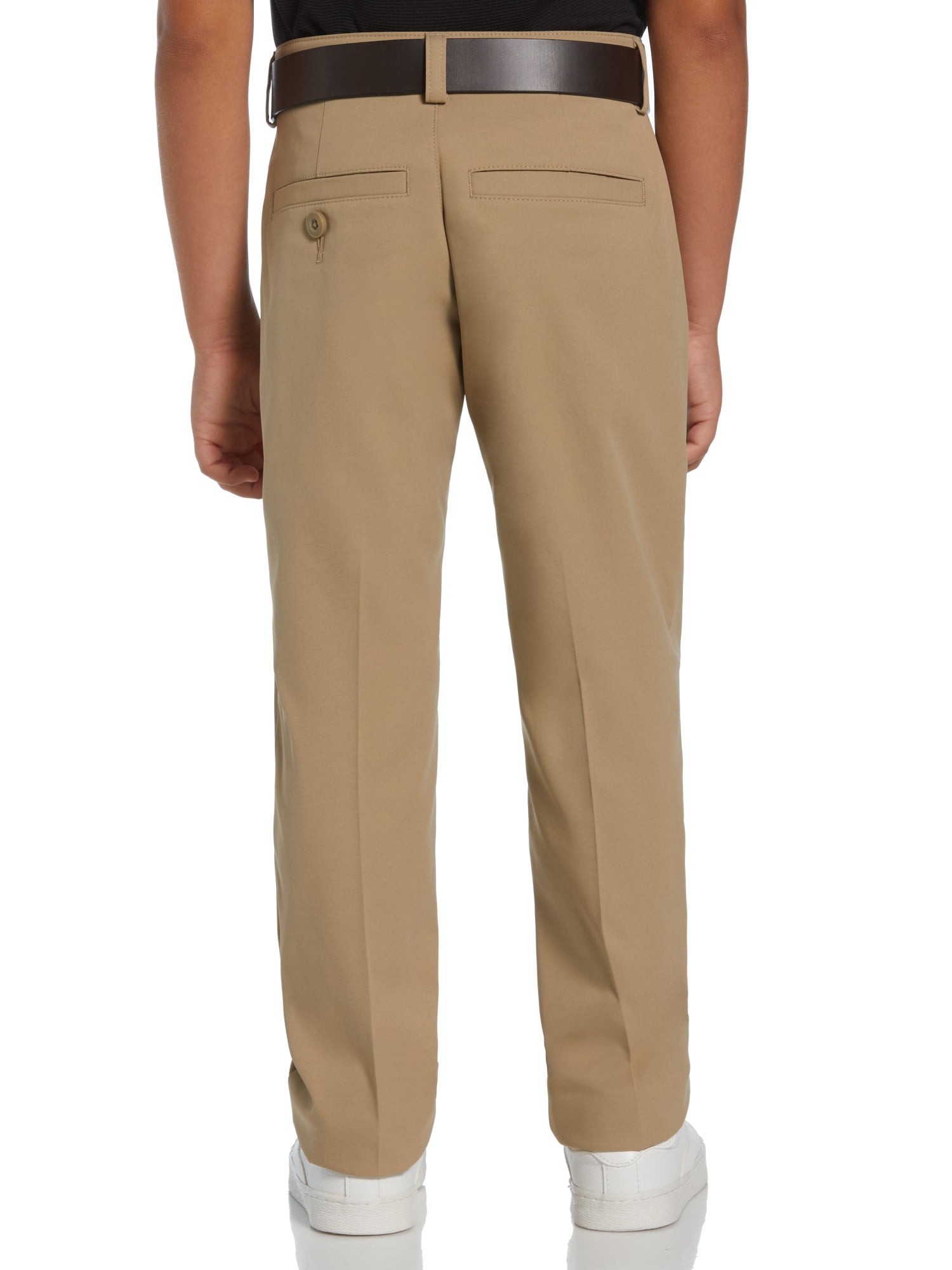 Ben Hogan Boys' Solid Golf Pants with Active Waistband, Sizes 4-20
