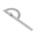 thumbnail image 1 of Angle Protractor, Stainless Steel Angle Measure Tool, 180 Angle Ruler, Angle Gauge Finder for Drawing, Design, 1 of 7