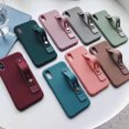 thumbnail image 3 of Greenhome Color Color Color Anillo de Dedo Soporte Silicon Teléfono Mano Mano Push Pull Pull Stand greenhome iPhone X, 3 of 7