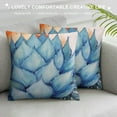 thumbnail image 3 of HENGT ,Succulents Cactus Realistic Oil Painting Decorative Throw Pillow Covers,One-Side Printed., 3 of 5