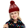 thumbnail image 4 of Gorro de punto, gorro de punto navideño, gorro de punto navideño, gorro térmico a prueba de viento, fiel a su promesa, 4 of 7