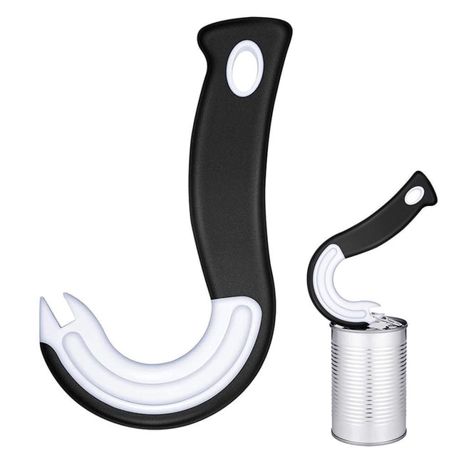 Abrelatas De Fácil Apertura Con Anillo, 2 Uds., Ergonómico, Para Proteger Las Uñas Con Artritis Serendint HA035301-00