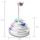 thumbnail image 4 of Kitten Juguete Interactivo De Gato Torre 4 Niveles Con Ratón Color Blanco, 4 of 6