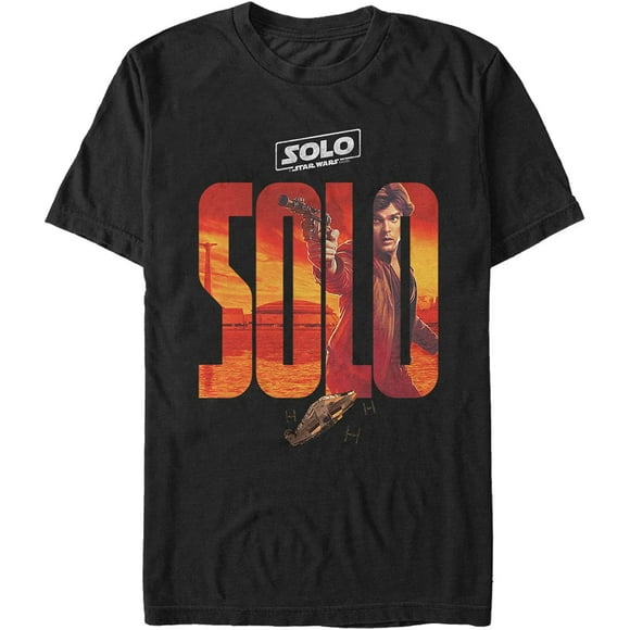 Mens Solo: A Star Wars Story Han Movie Poster T-Shirt