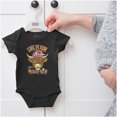 thumbnail image 5 of Cute Life Is Fun With a Messy Bun Baby Girl Short Sleeve Printed Bodysuit Brisco Brands NB, 5 of 6