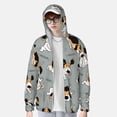 thumbnail image 2 of Fotbe Funny Beagle Active Dog Chaqueta con Protección Solar UPF 50+ para Hombre y Mujer, Camisa con Capucha y Bolsillos-XX-Large, 2 of 7