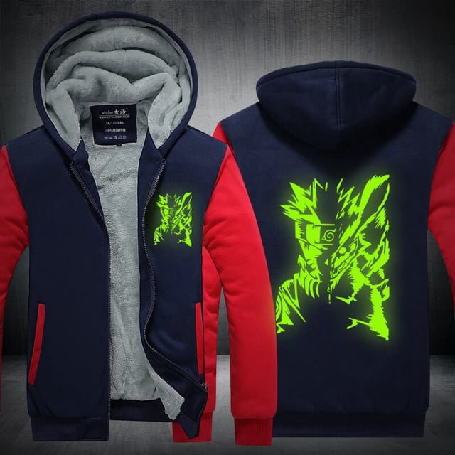 Japan Anime Naruto Akatsuki Print Men Hoodies Sweatshirt Streetwear Hoodie Men Women Oversized Sweatshirt Pullover HoodyL Gao Jinjia LED
