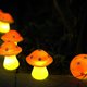 thumbnail image 2 of Luces de hadas solares iluminación solar en forma de hongo, estatuilla de hongo de resina, decoración al aire libre TUNC Sencillez, 2 of 4