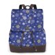 thumbnail image 1 of Fotbe Golden Snowflakes Royal Blue Mochila Bolso con Estampado para Mujer, Mochila Antirrobo de Nylon Impermeable, Bolsa Ligera de Hombro, 1 of 4