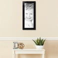 thumbnail image 3 of ArtToFrames 10" x 26" Satin Black Reverse Step Picture Frame, 10x26 inch Black Wood Poster Frame (WOM-1419), 3 of 7