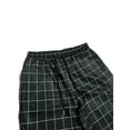 thumbnail image 5 of Biekopu Men Plaid Pants, Elastic Waist Casual Pants Trousers with Pockets for Daily Street, 5 of 9